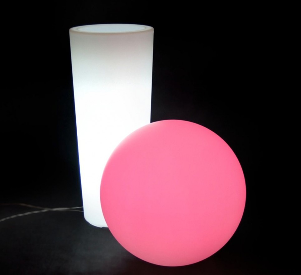 Lampa mBall kula świecąca RGB z pilotem | Ø 30cm