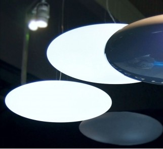 Lampa wisząca Ufo RGB z pilotem | Ø 80cm