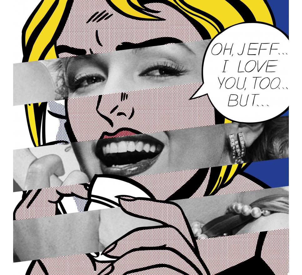 ROY LICHTENSTEIN'S OH, JEFF...I LOVE YOU, TOO...BUT... & MARYLIN MONROE 
