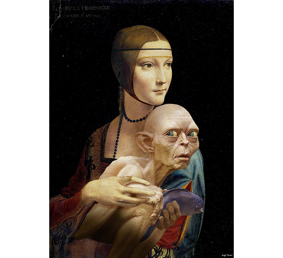 Lady with a Gollum
