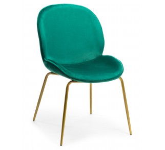 Krzesło Lori Gold Dark Green