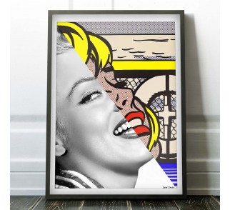 Roy Lichtenstein's Shipboard Girl & Marylin Monroe