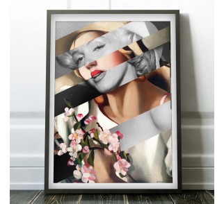 Lempicka Słomkowy Kapelusz & Marylin Monroe na plakat