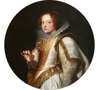 Tapeta z barokowym portretem "Szlachcianka"