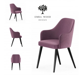 Krzesło PREMIUM KR-9 Tkanina Deluxe Plum 26