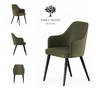 Krzesło PREMIUM KR-9 Tkanina Deluxe Olive 45