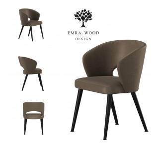 Krzesło PREMIUM KR-8 Tkanina Deluxe Mushroom 51