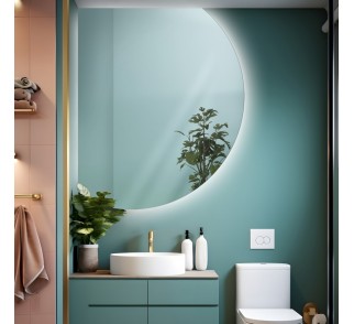Zestaw luster łazienkowych z podświetleniem - ASTERIA LED