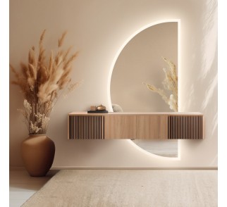 Zestaw luster łazienkowych z podświetleniem - ASTERIA LED