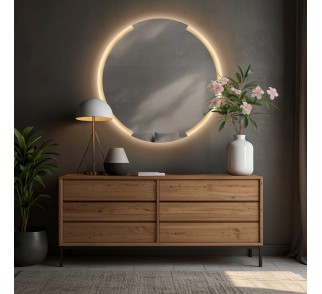 Zestaw luster łazienkowych z podświetleniem - ASTERIA LED