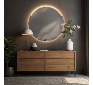 Zestaw luster łazienkowych z podświetleniem - ASTERIA LED