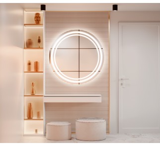 Zestaw luster łazienkowych z podświetleniem - ASTERIA LED