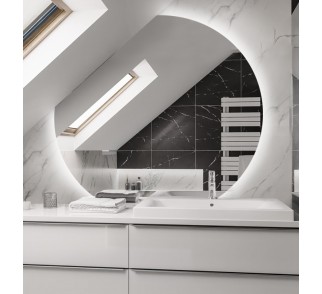 Zestaw luster łazienkowych z podświetleniem - ASTERIA LED