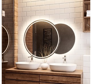 Zestaw luster łazienkowych z podświetleniem - ASTERIA LED