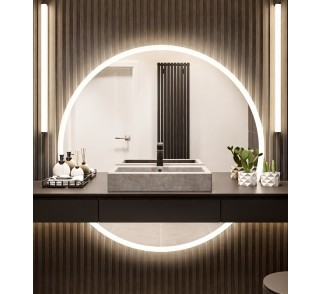 Zestaw luster łazienkowych z podświetleniem - ASTERIA LED