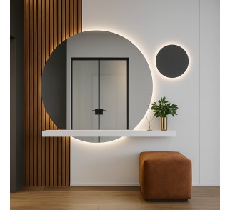Zestaw luster łazienkowych z podświetleniem - ASTERIA LED