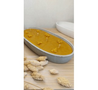 Świeca XXL z wosku pszczelego Świeca XXL z wosku pszczelego