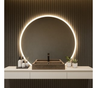 Zestaw luster łazienkowych z podświetleniem - ASTERIA LED