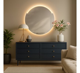 Zestaw luster łazienkowych z podświetleniem - ASTERIA LED