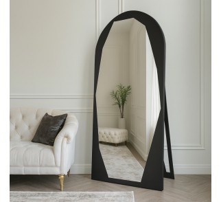 Siedmiokątne lustro w okrągłej ramie - HEPTO Siedmiokątne lustro w okrągłej ramie - HEPTO