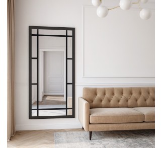 Lustro loft ze szprosami - 6 KWATER - kolor ramy do wyboru Lustro loft ze szprosami - 6 KWATER - kolor ramy do wyboru