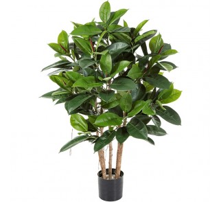 Sztuczny Fikus Elastica – Krzew - 120 Cm