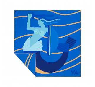 Syrenka Warszawska kobaltowa Syrenka Warszawska kobaltowa
