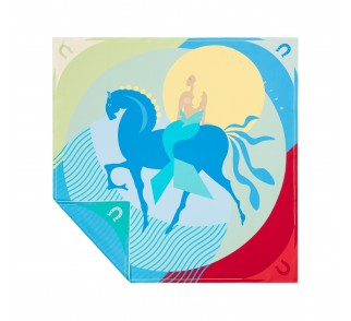 Syrenka Warszawska na koniu Elie Syrenka Warszawska na koniu Elie