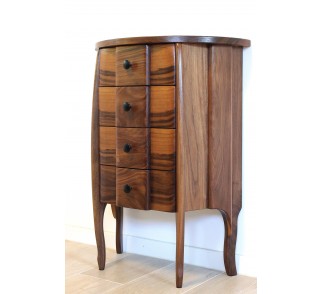 Komoda z orzecha amerykańskiego, mebel z szufladami, szafka nocna, na życzenie możliwe inne wymiary Komoda z orzecha amerykańskiego, mebel z szufladami, szafka nocna, na życzenie możliwe inne wymiary