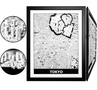 Obraz 3D - Tokio - 3DCT Obraz 3D - Tokio - 3DCT