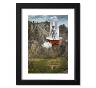 Kolaż cyfrowy "Wanna"