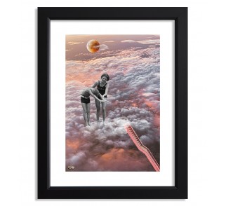 Kolaż cyfrowy Lekcja latania