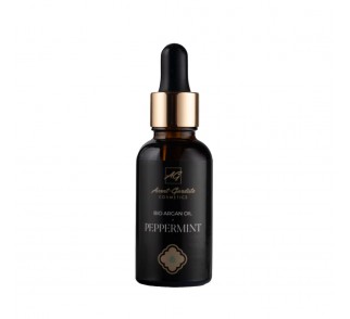 Bio olej arganowy z naturalnym wyciągbiem z Mięty Pieprzowej, 10 ml